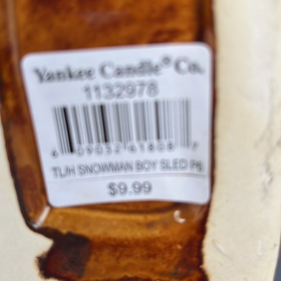 Yankee candle snowman sled new - Picture 3 of 3